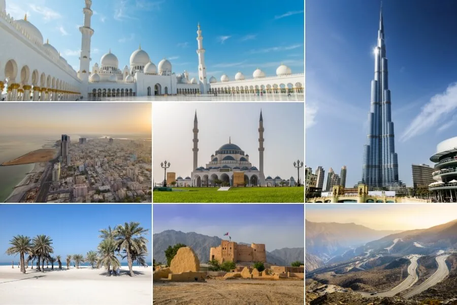 Overview of the UAE’s Seven Emirates
