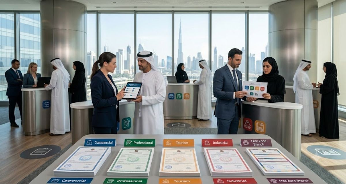 Business License Types in Dubai
