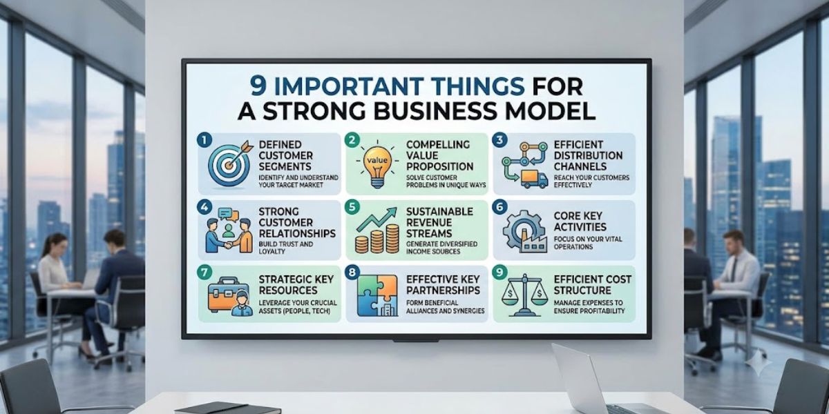 9 Important Things for a Strong Business Model
