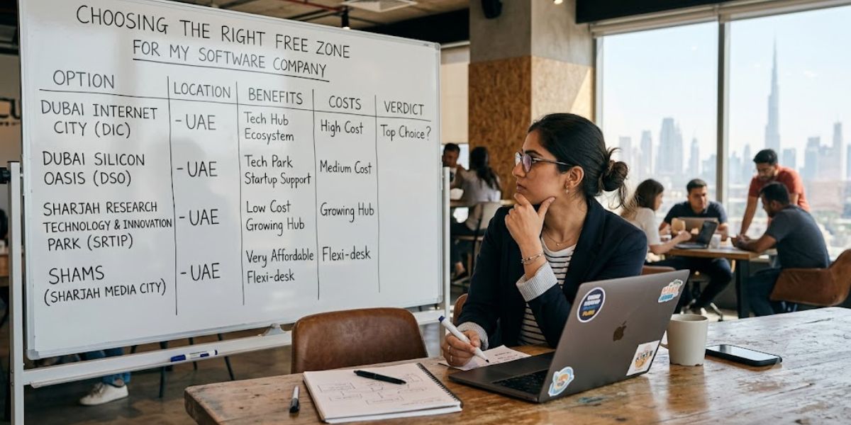 Choose The Right Free Zone For Your Software Company
