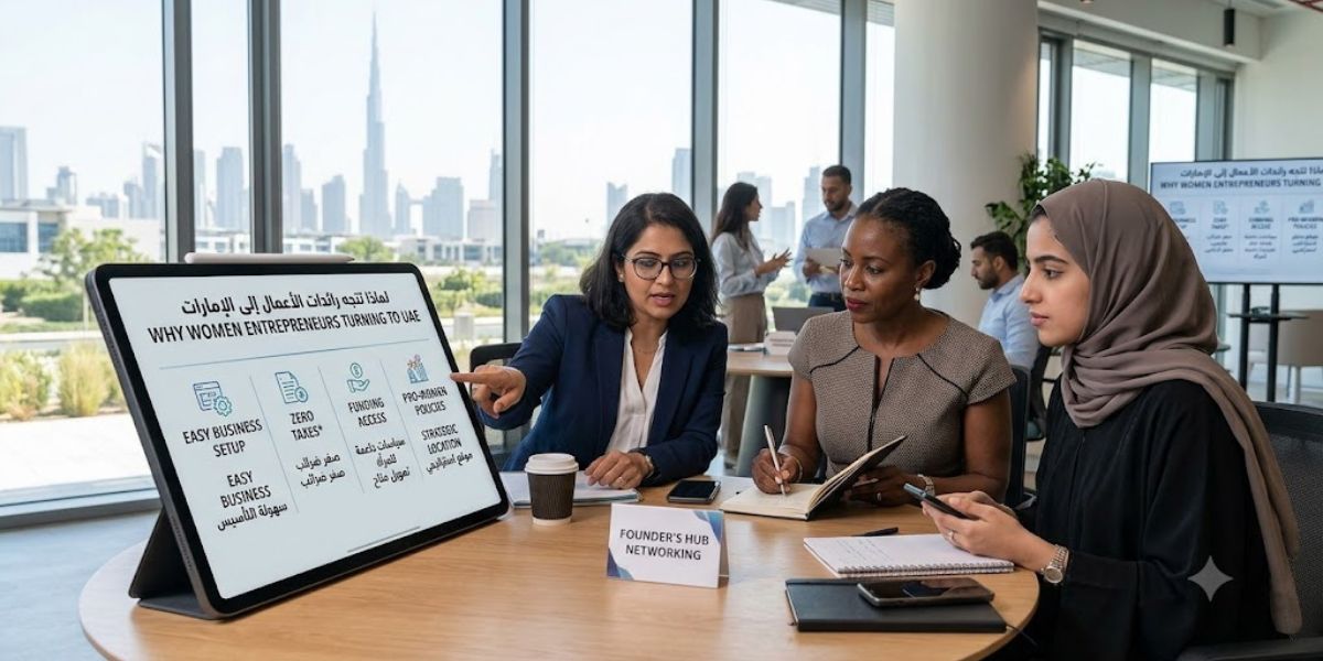 Why Women Entrepreneur Turning to UAE