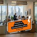Branch vs Subsidiary vs Representative Office in the UAE