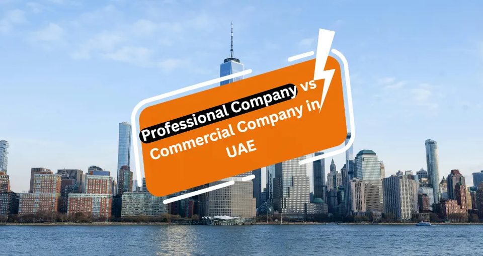 Professional Company vs Commercial Company in UAE: Key Differences