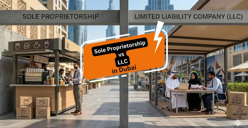 Sole Proprietorship vs LLC in Dubai