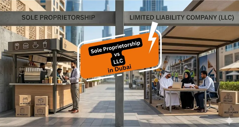 Sole Proprietorship vs LLC in Dubai