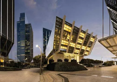 Modern architecture at Abu Dhabi Global Market