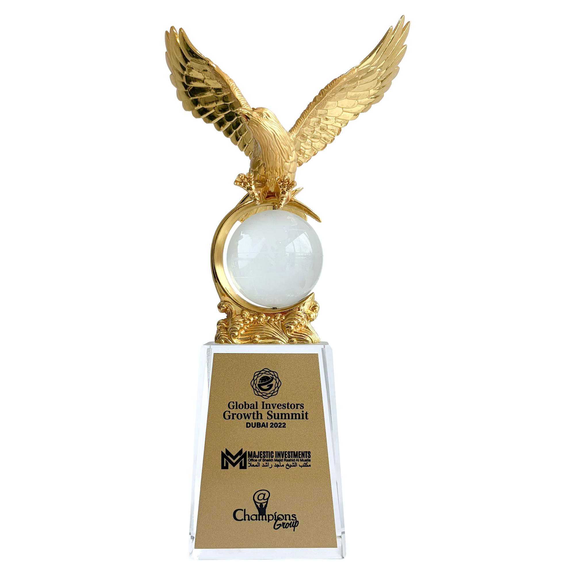 Growth Summit Dubai 2022 Eagle Trophy