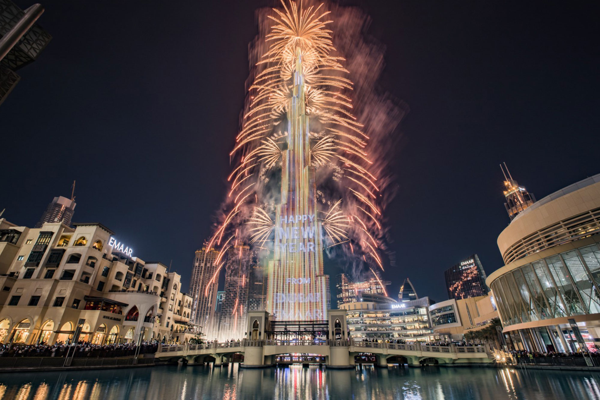How Dubai Celebrated NYE despite Omicorn Threat